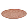 Voir la diapositive 2 : SECRET DE GOURMET Lot de 6 Assiettes Plates en Céramique  Inès  27cm Terracotta