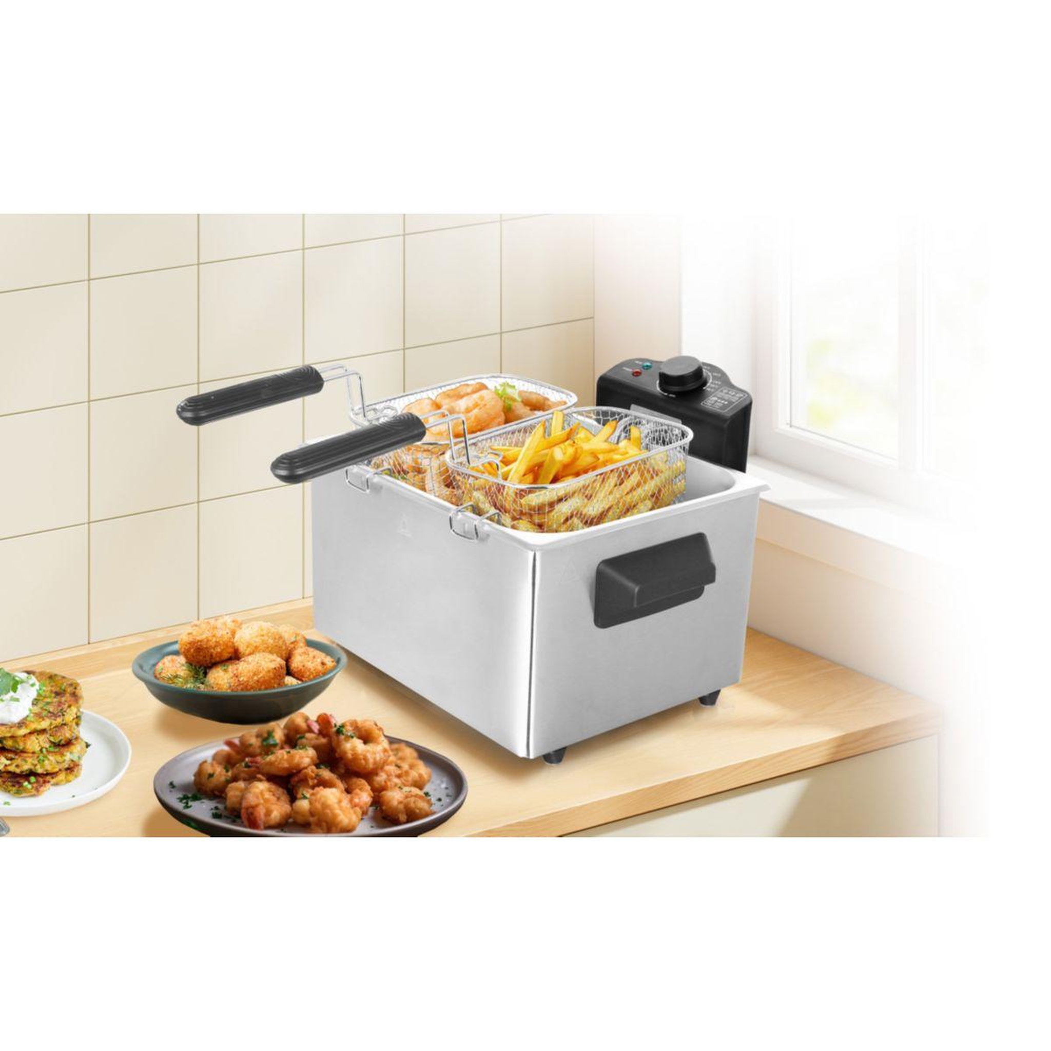 Voir la diapositive 2 : ELECTROLUX Friteuse à huile ampfh50