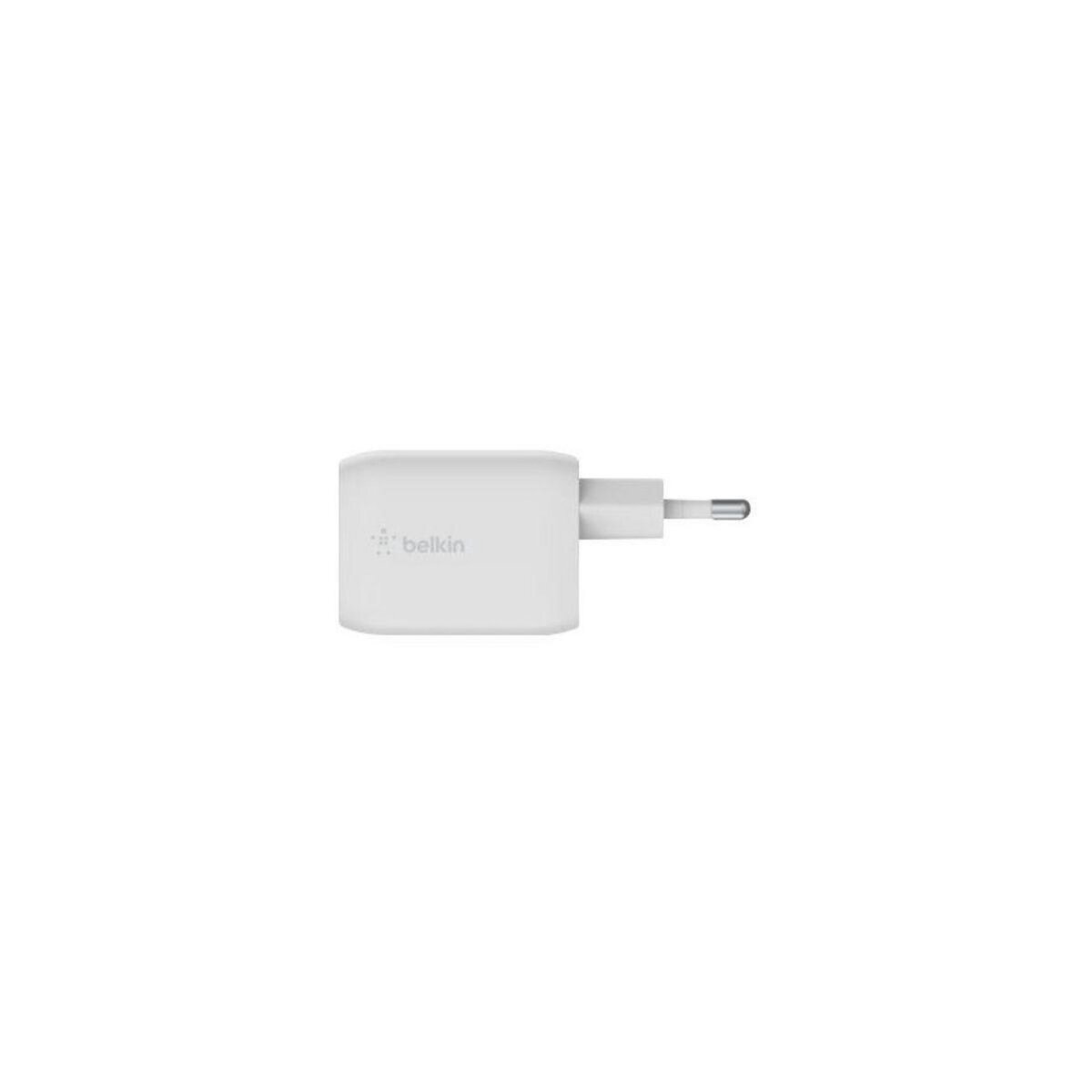 Belkin Chargeur USB C x2 65W GaN PPS Blanc