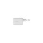 Voir la diapositive 2 : Belkin Chargeur USB C x2 65W GaN PPS Blanc
