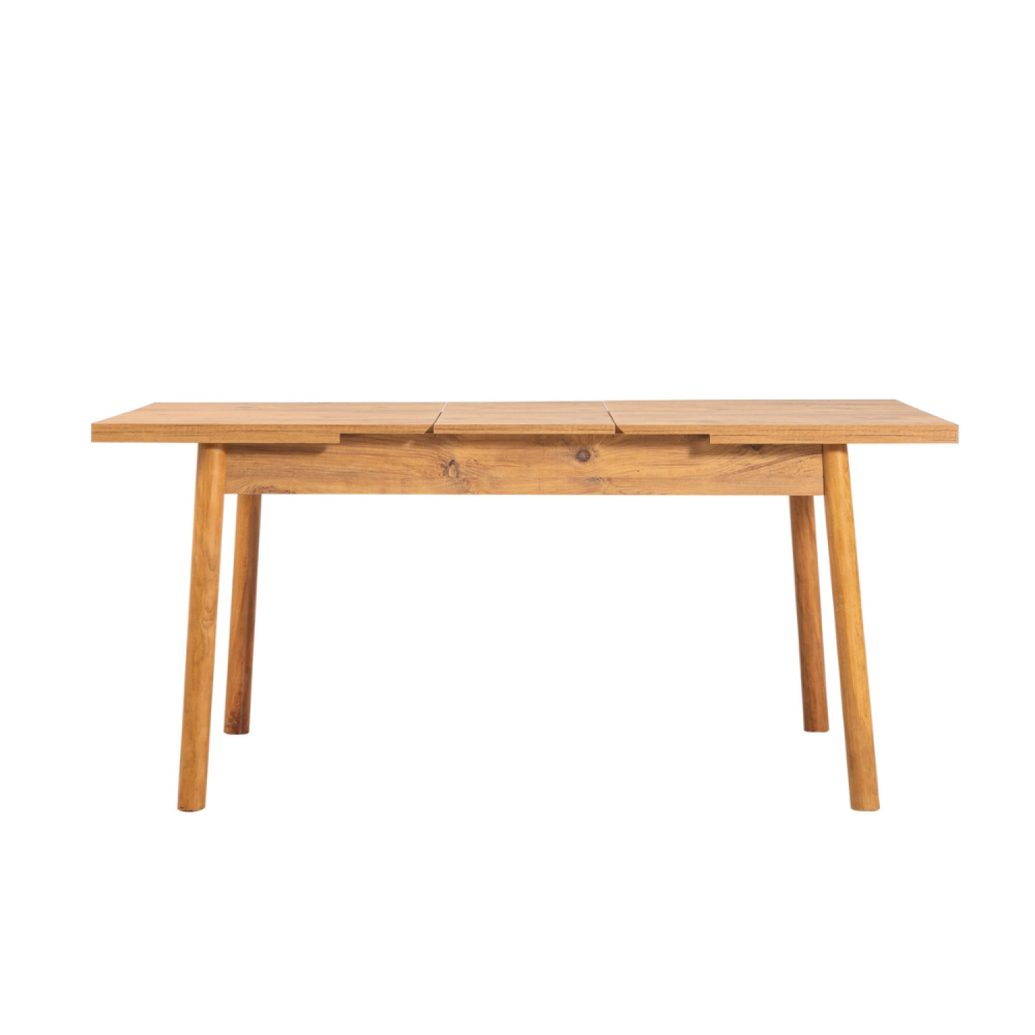 Voir la diapositive 6 : CONCEPT USINE Table extensible bois - max 6 personnes santi