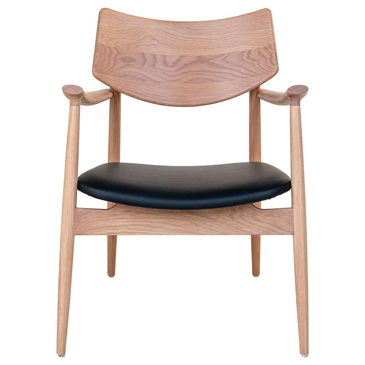LISA DESIGN Tavira - fauteuil - en chêne massif
