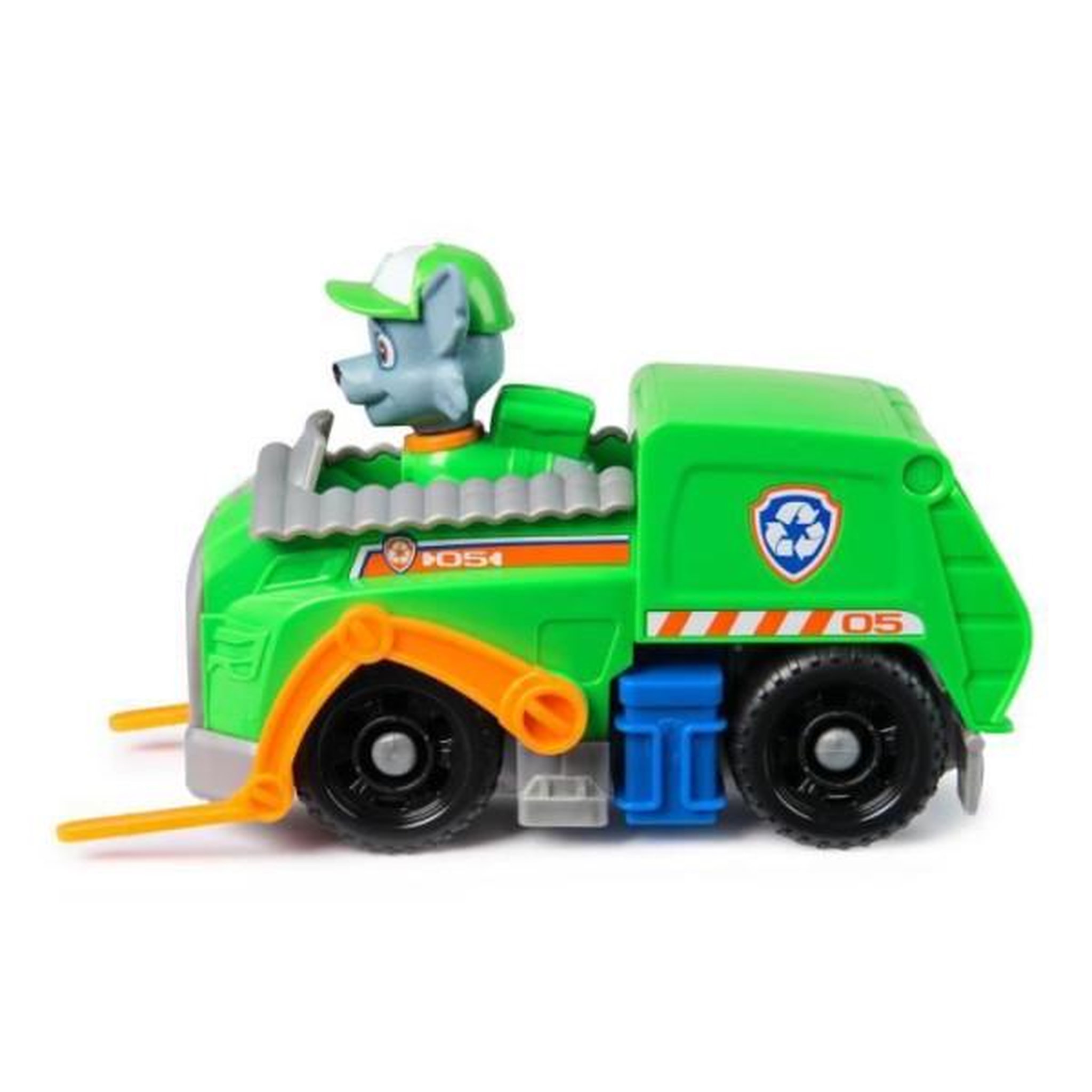 Voir la diapositive 2 : PAW PATROL Véhicule avec Figurine Rocky Paw Patrol Pat'Patrouille