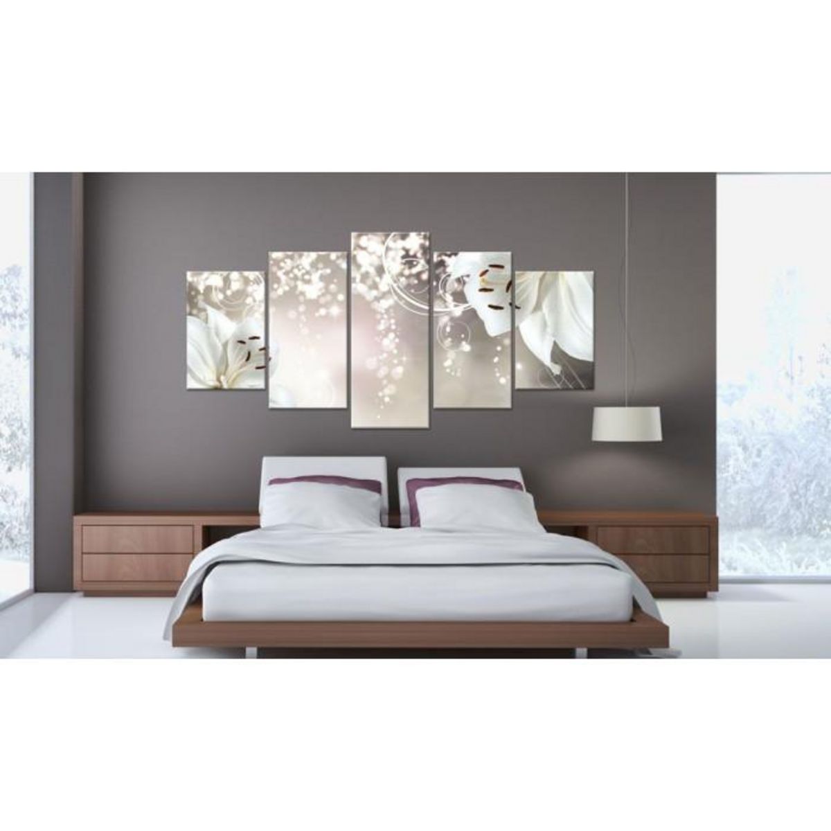 Paris Prix Tableau Imprimé  Magic White