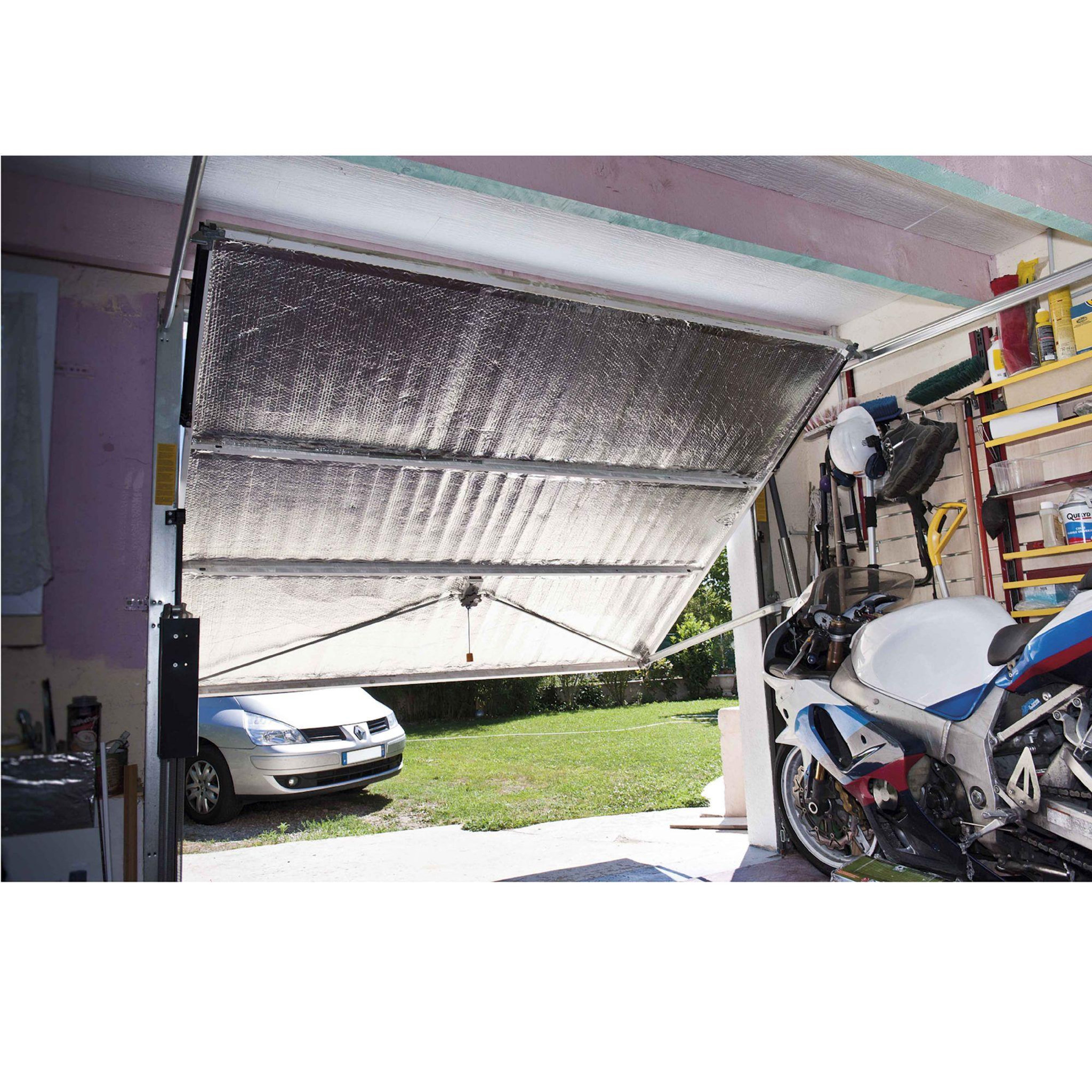 Voir la diapositive 4 : WERKAPRO Isolation  2 couches  porte de garage  werka pro