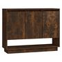 Voir la diapositive 2 : VIDAXL Buffet Chene fume 97x31x75 cm Bois d'ingenierie