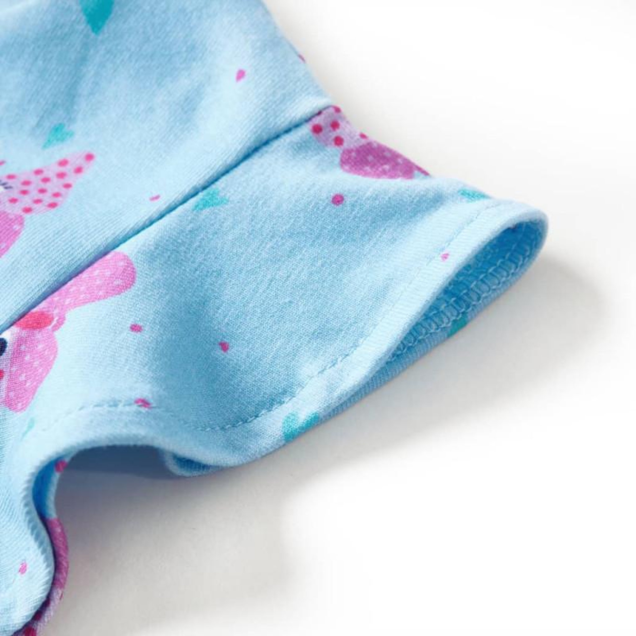 Voir la diapositive 5 : VIDAXL Robe pour enfants avec boutons sans manches bleu 128