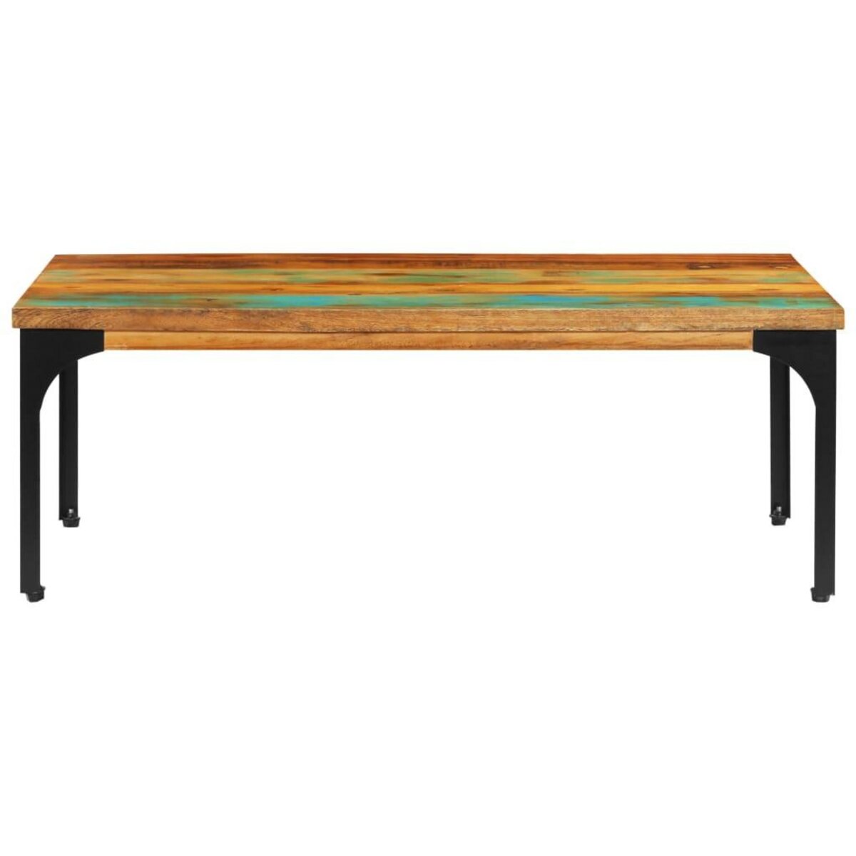 VIDAXL Table basse 100x60x35 cm Bois de recuperation solide
