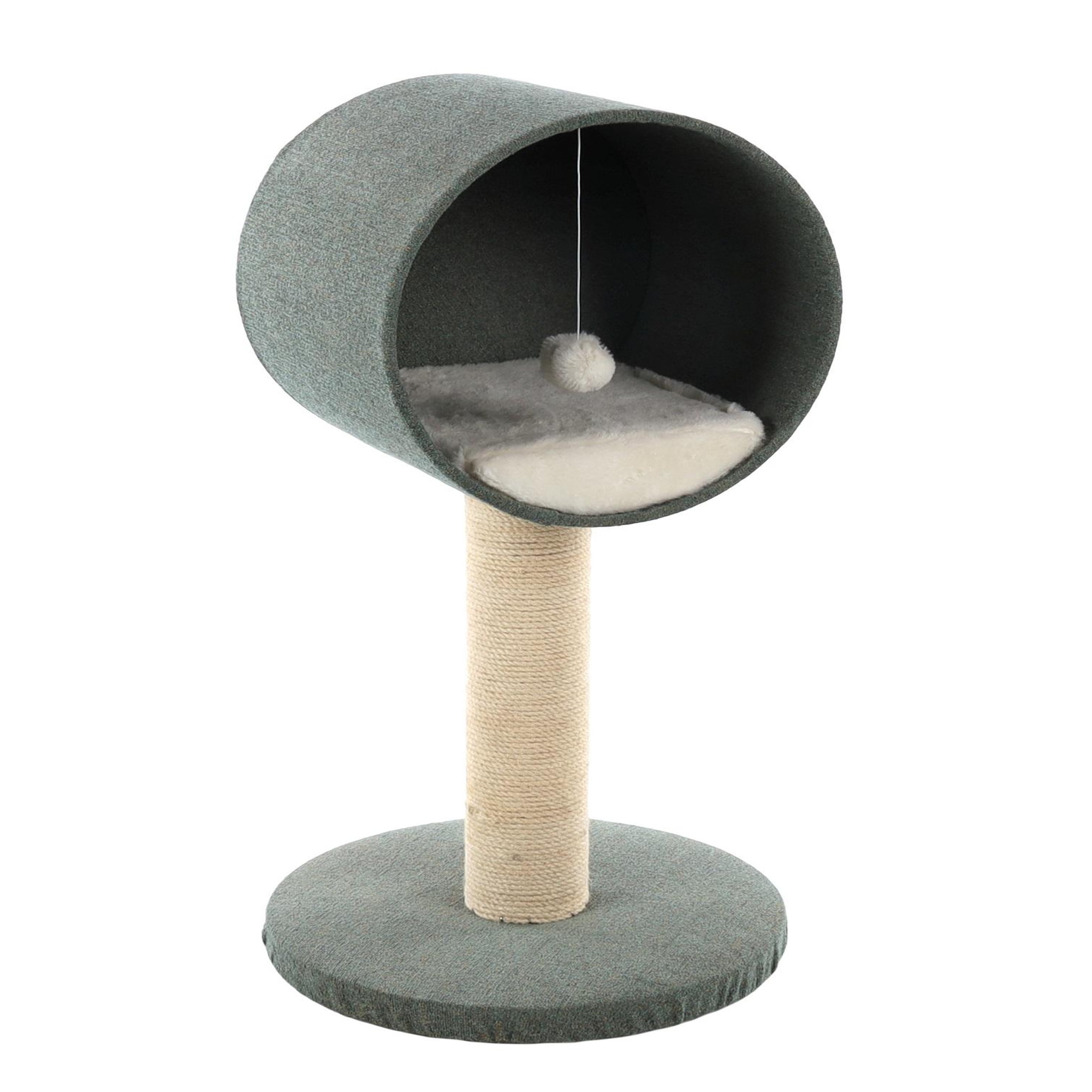 Eden Arbre griffoir pour chat avec cachette et jeu scandi