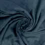Intemporel Parure housse de couette en microfibre lavée 240x220 cm BOHEME bleu canard, par Soleil d'Ocre