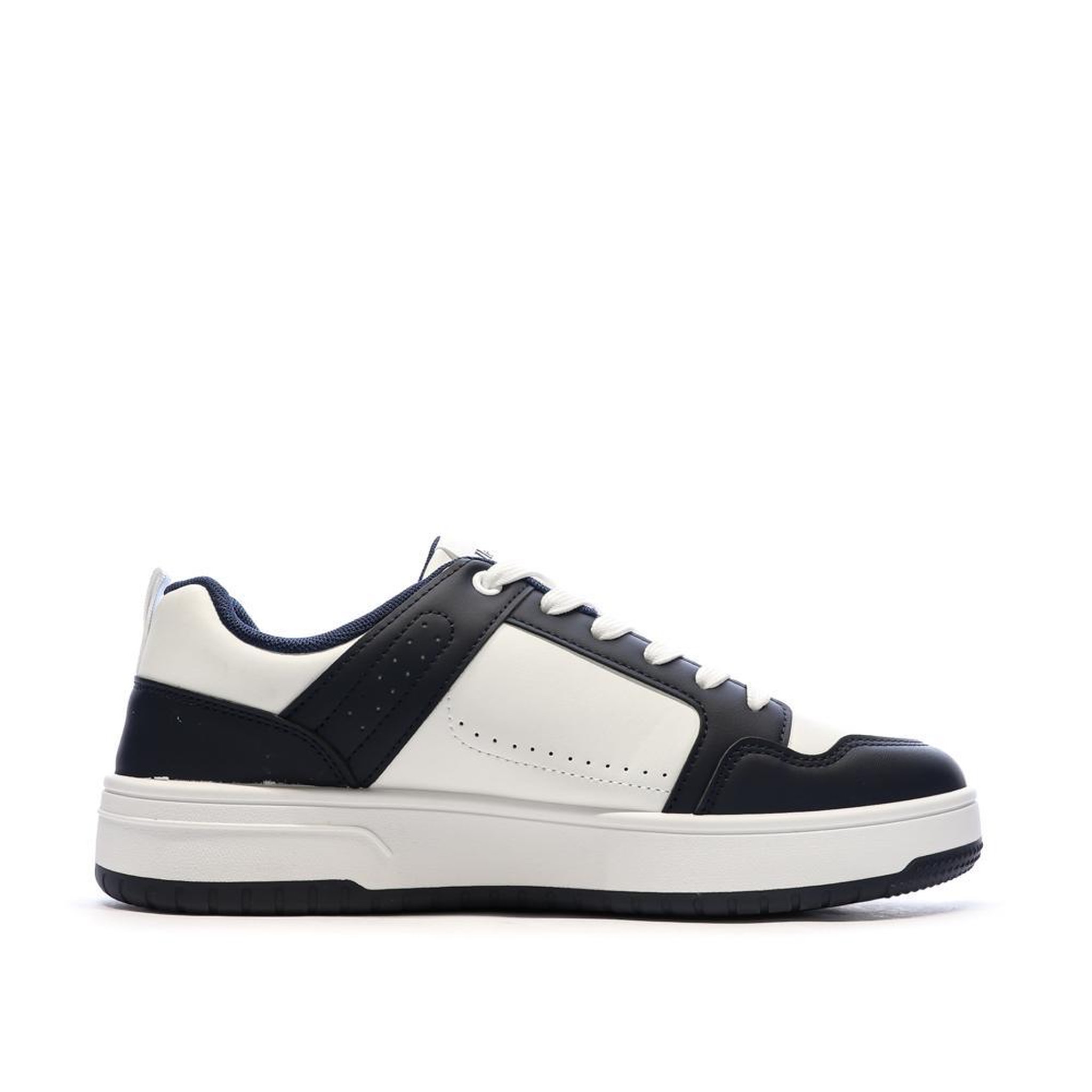 Voir la diapositive 2 : ELLESSE Baskets Blanc/Marine Homme Ellesse SANDY