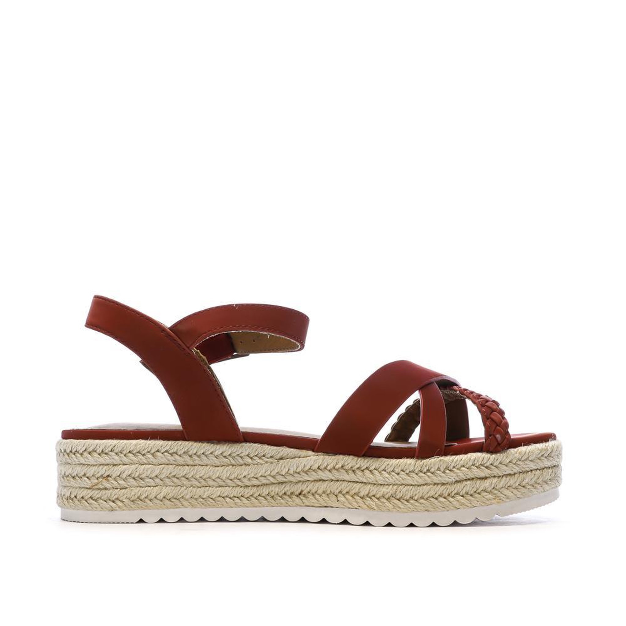 Voir la diapositive 2 : CHATTAWAK Sandales Rouge Femme Chattawak Summer