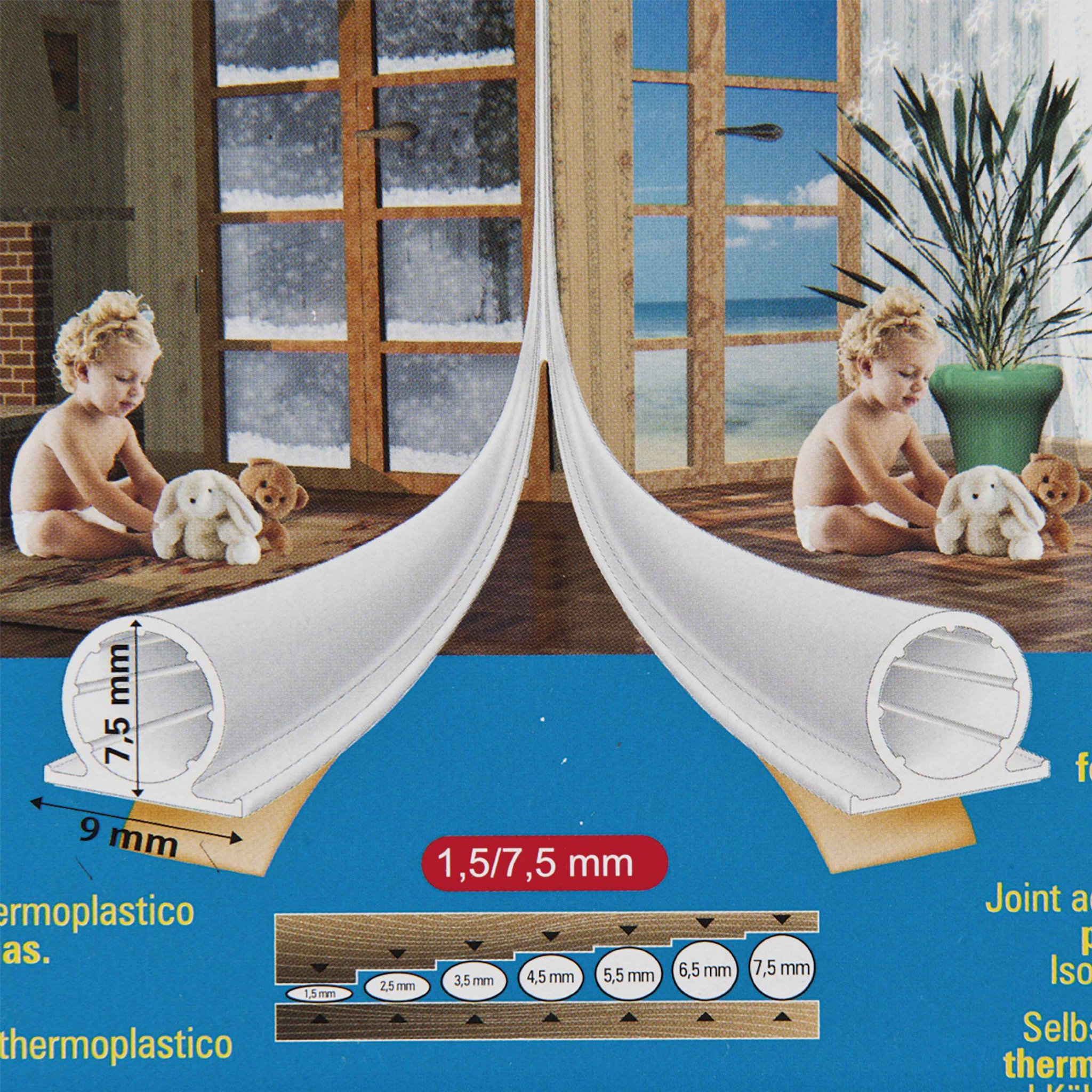 Voir la diapositive 2 : Geko Joint adhésif thermoplastique blanc 2x3m