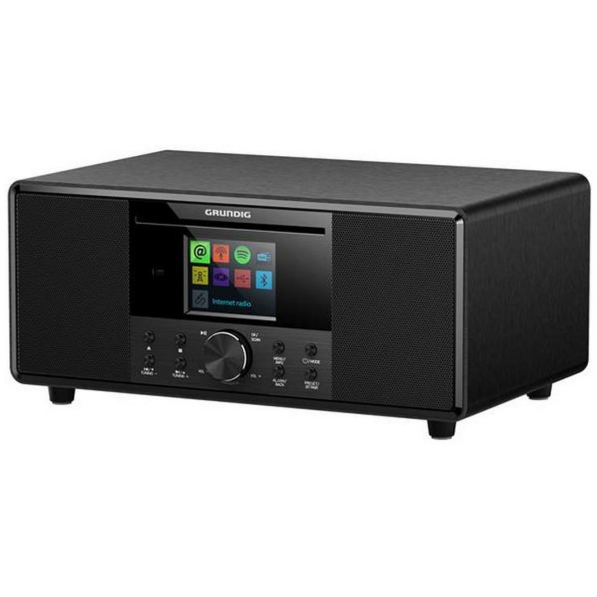 Grundig Micro-chaîne all-in-one 32w noir avec bluetooth - dtr7000