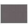 Voir la diapositive 3 : VIDAXL Couverture lestee Gris 137x200 cm 10 kg Tissu