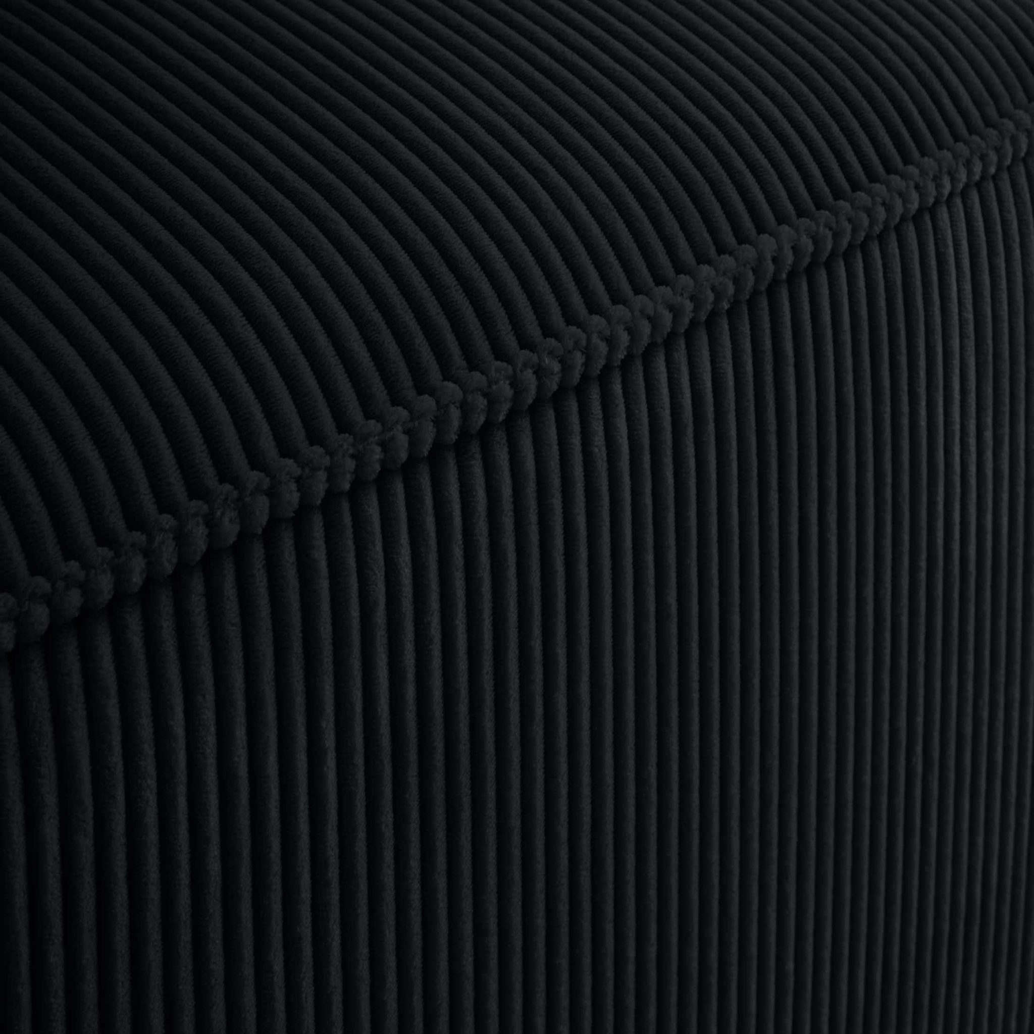 Voir la diapositive 5 : LISA DESIGN Arty - module d'assise droit - en velours côtelé