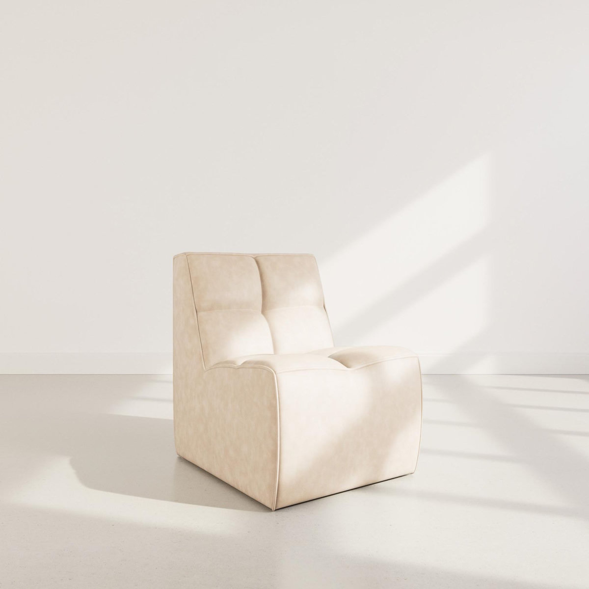 LISA DESIGN Alya - module d'assise en simili