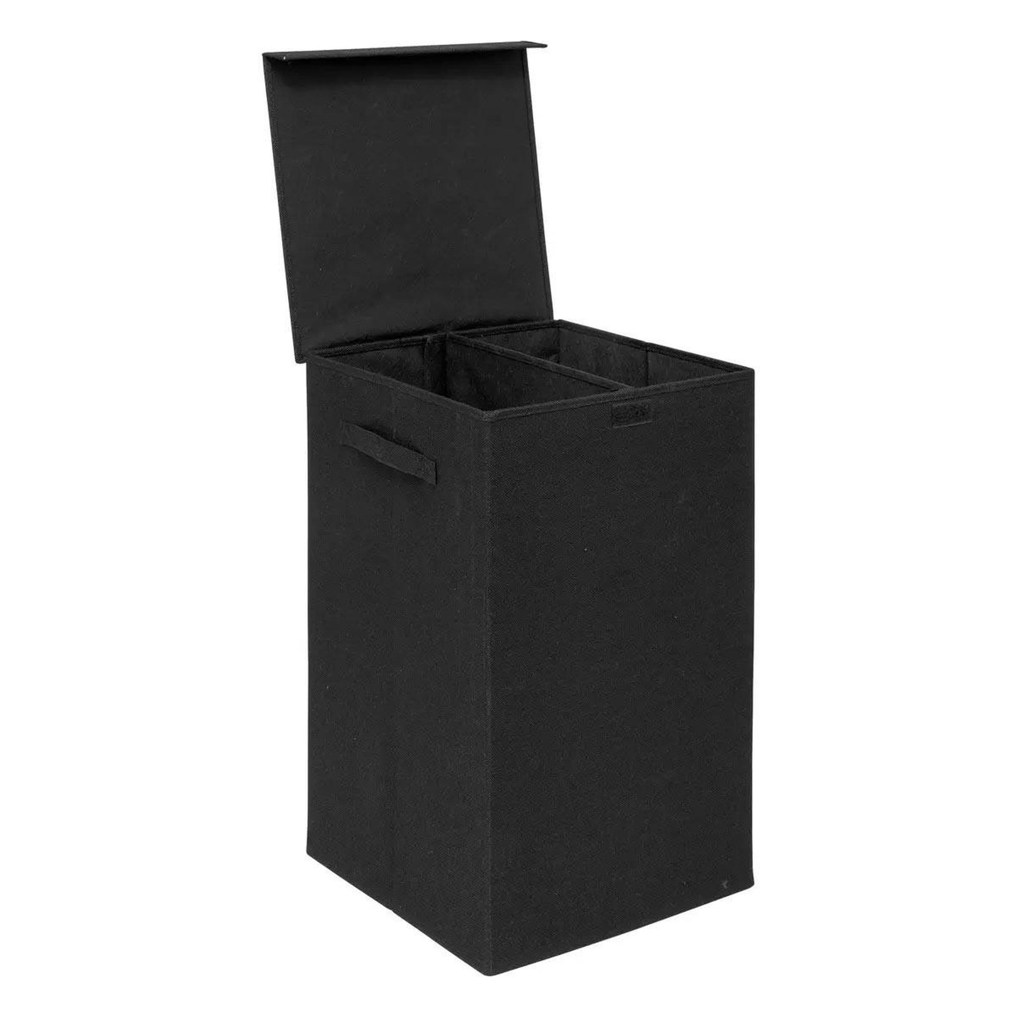 Voir la diapositive 2 : FIVE Panier à linge avec séparateur  colors  74l noir khol