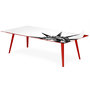Voir la diapositive 4 : Paris Prix Table Basse 2 Covers  Fun  120cm Rouge