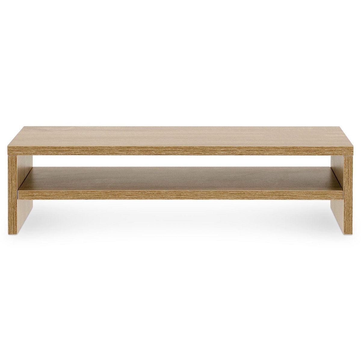 IDIMEX Réhausseur d'écran CONNECT avec 1 étagère, en bois