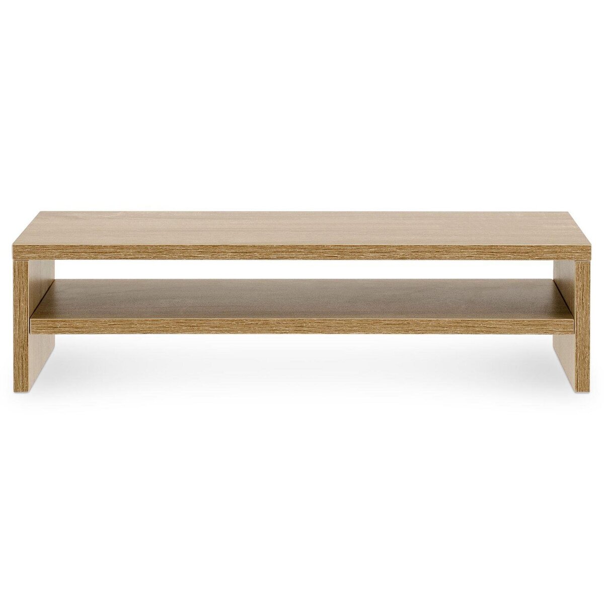 IDIMEX Réhausseur d'écran CONNECT avec 1 étagère, en bois