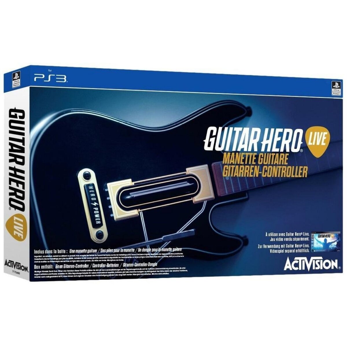 Guitare pour Guitar Hero Live - PS3