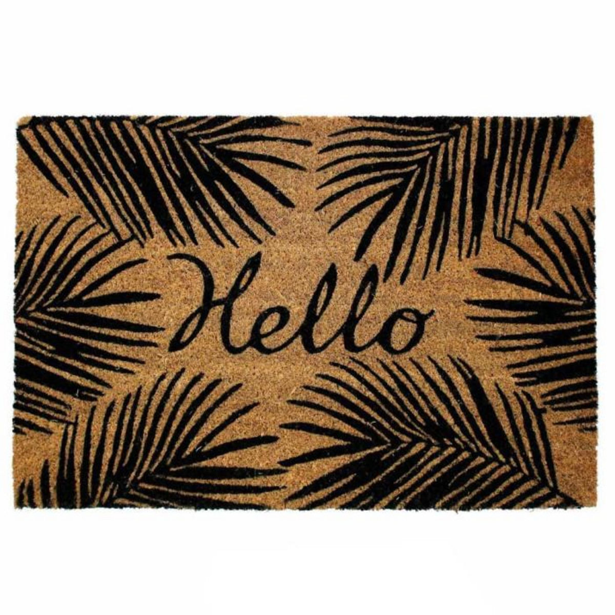 Paris Prix Paillasson Rectangulaire  Hello  40x60cm Naturel