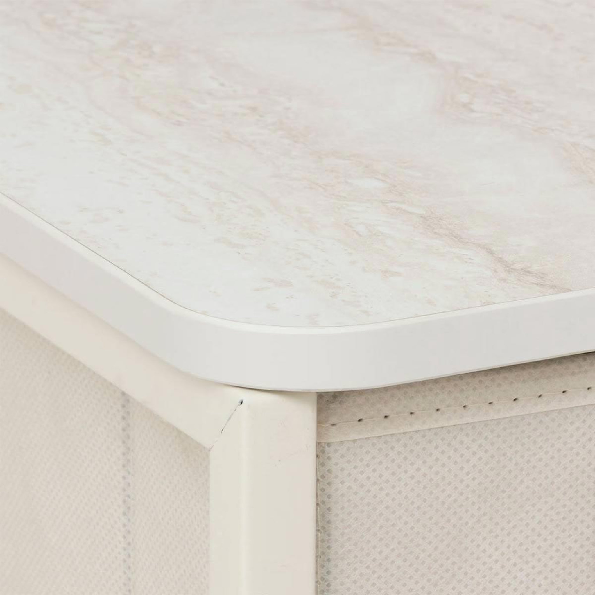Voir la diapositive 3 : FIVE Meuble de rangement 4 tiroirs  tissa  77cm beige