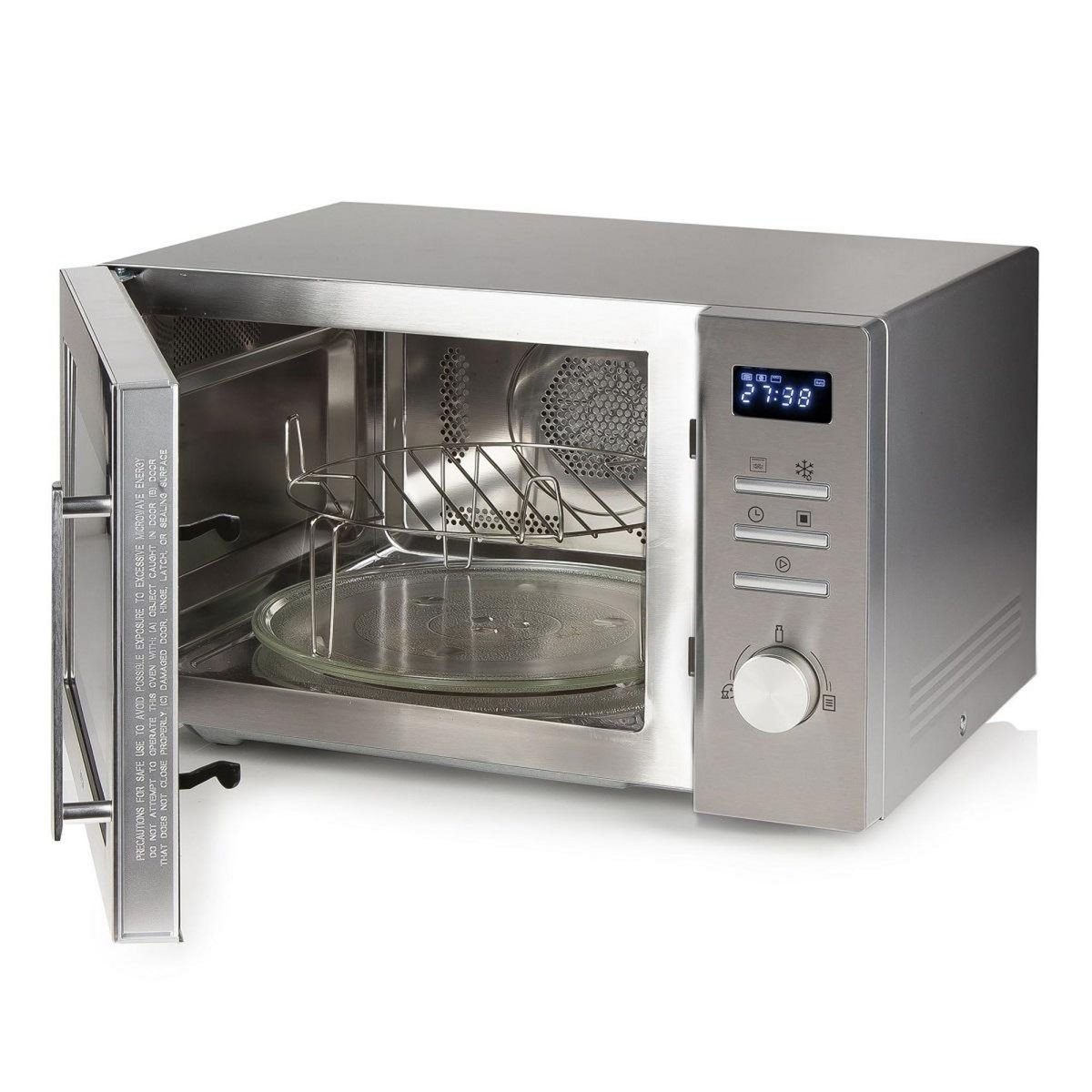 Domo Micro-ondes combiné 34l 2500w gris - DO2334CG