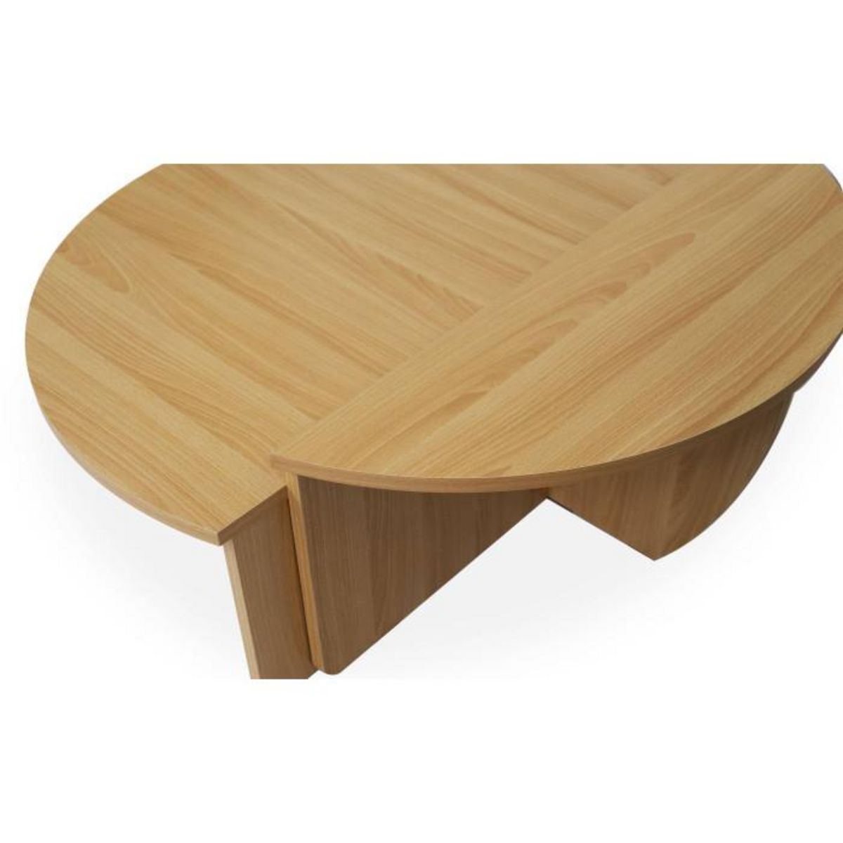 Paris Prix Lot de 2 Tables Basses Design  Armango  90cm Chêne Clair