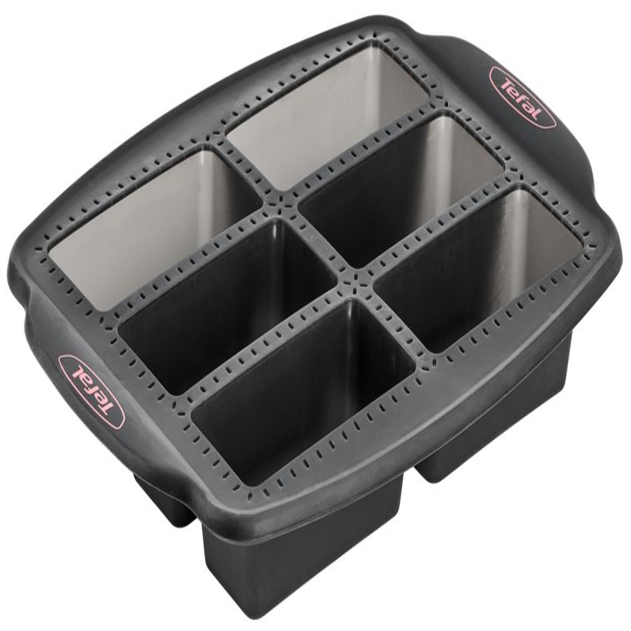 Voir la diapositive 1 : TEFAL Plaque 6 mini cakes CRISPYBAKE silicone