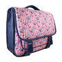 Voir la diapositive 2 : Bagtrotter Bagtrotter - Cartable 38cm  -  Multicolore - Fleurs - 2 Compartiments  - 1 Poche Sous Rabat - 1 Poche Bouteille -  Bretelles Matelassés - Fond Renforcé - Dos Matelassé -  38x13x34cm - Matière Polyester - Cartable Scolaire Primaire