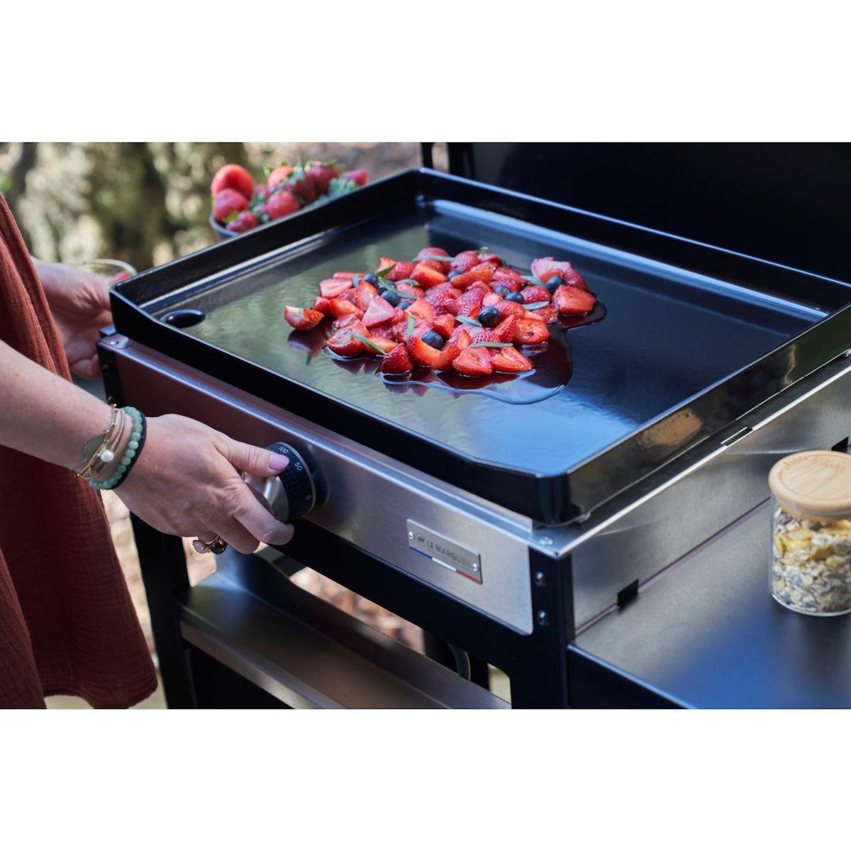 Le marquier Plancha électrique FRANCAISE 150 ELECTRIQUE DUO PLFE150DCV2