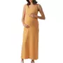 MAMALICIOUS Robe Longue Orange Femme Mamalicious lmia