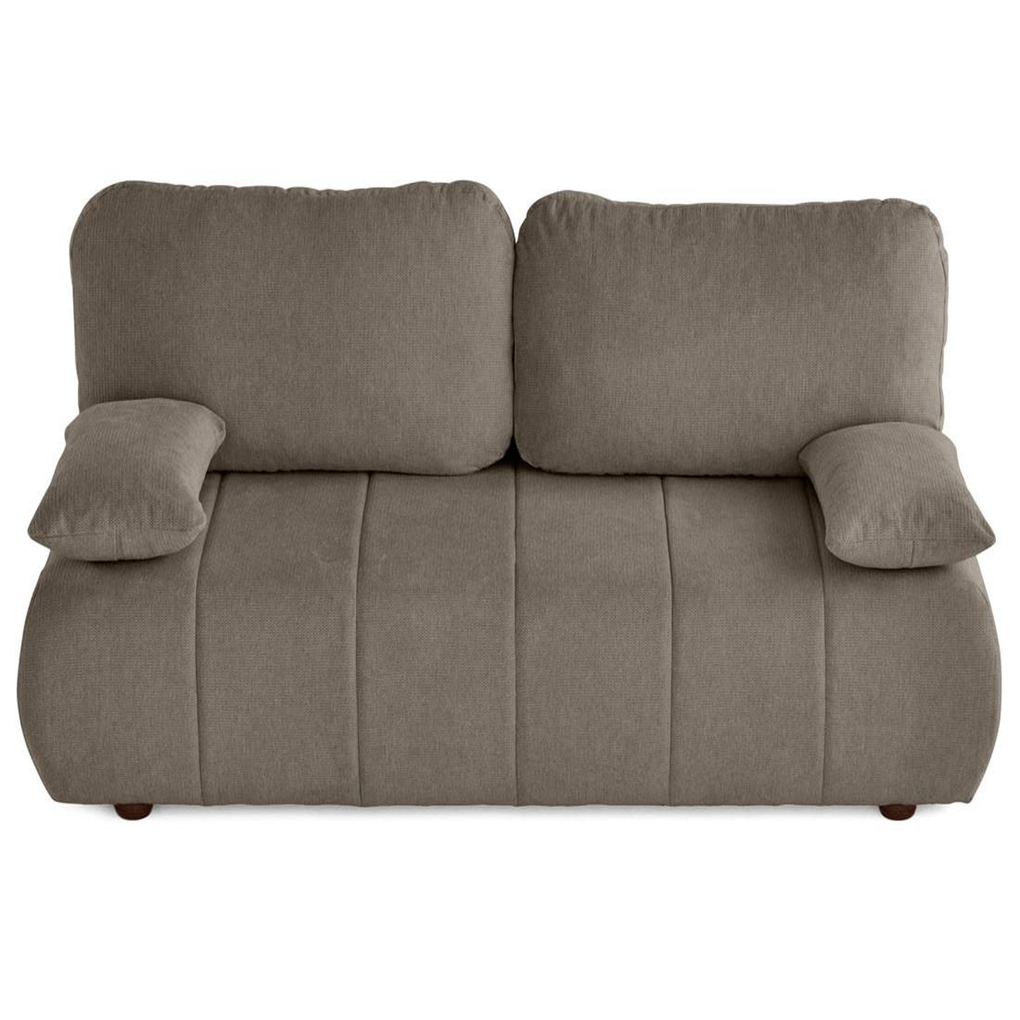 Voir la diapositive 4 : BEST MOBILIER Harper - canapé 3 places convertible avec coffre en tissu texturé