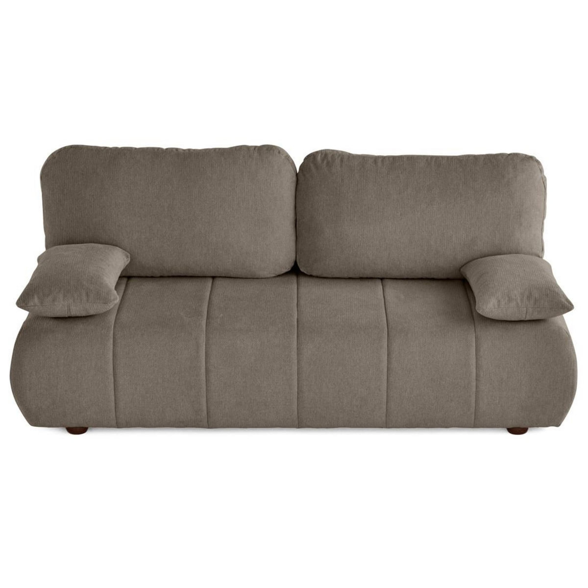 BEST MOBILIER Harper - canapé 3 places convertible avec coffre en tissu texturé