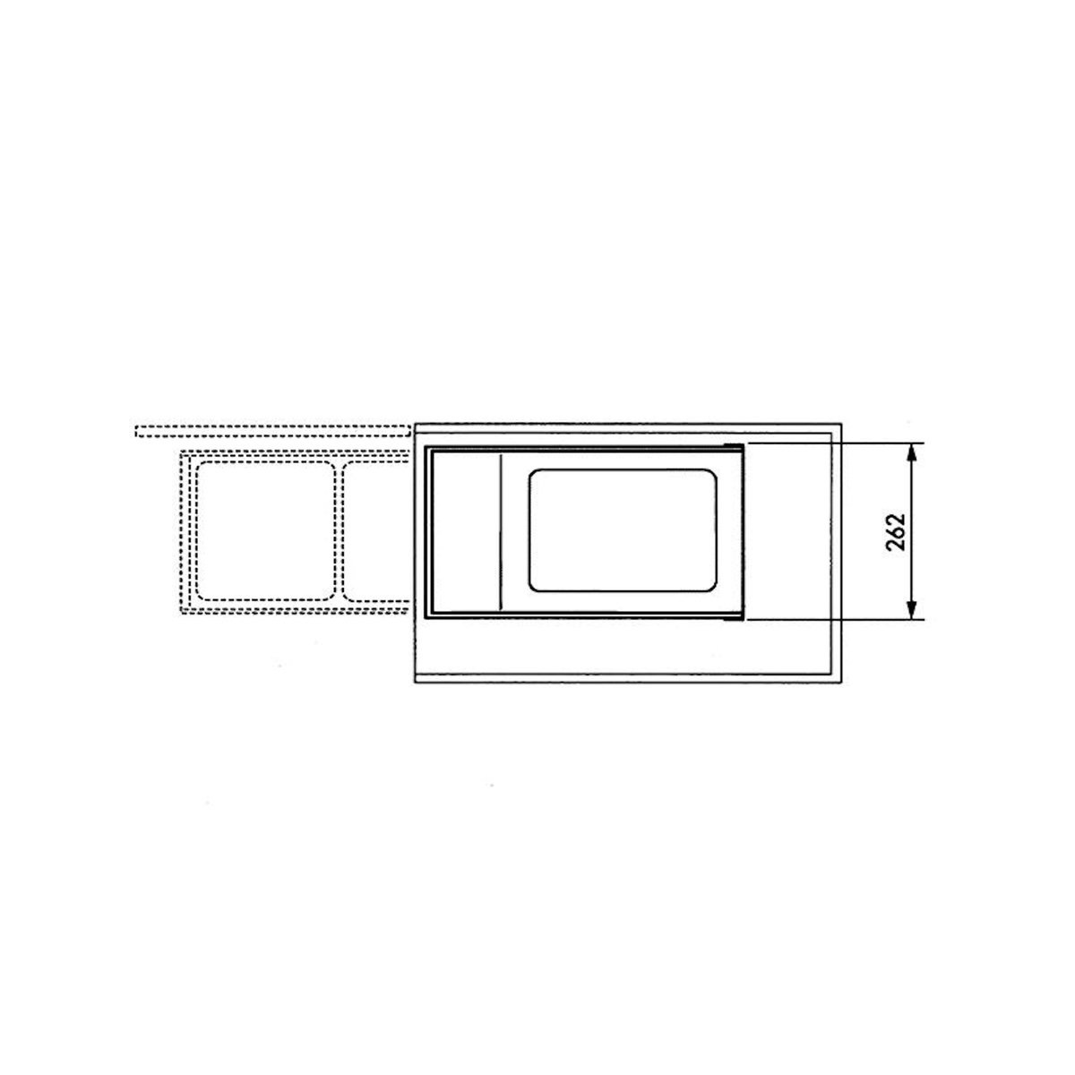 HAILO Poubelle de cuisine tri sélectif 2 bacs encastrable 30L (14+14) Hailo Multi-Box Duo L