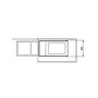 Voir la diapositive 6 : HAILO Poubelle de cuisine tri sélectif 2 bacs encastrable 30L (14+14) Hailo Multi-Box Duo L