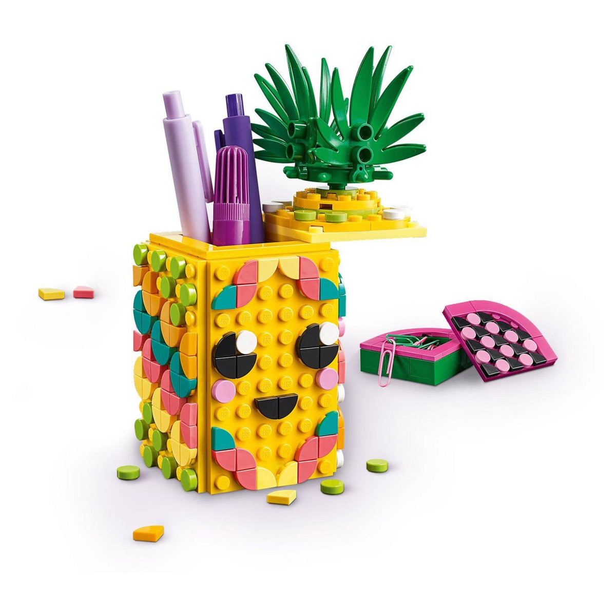 LEGO DOTS 41906 - Le pot à crayons Ananas