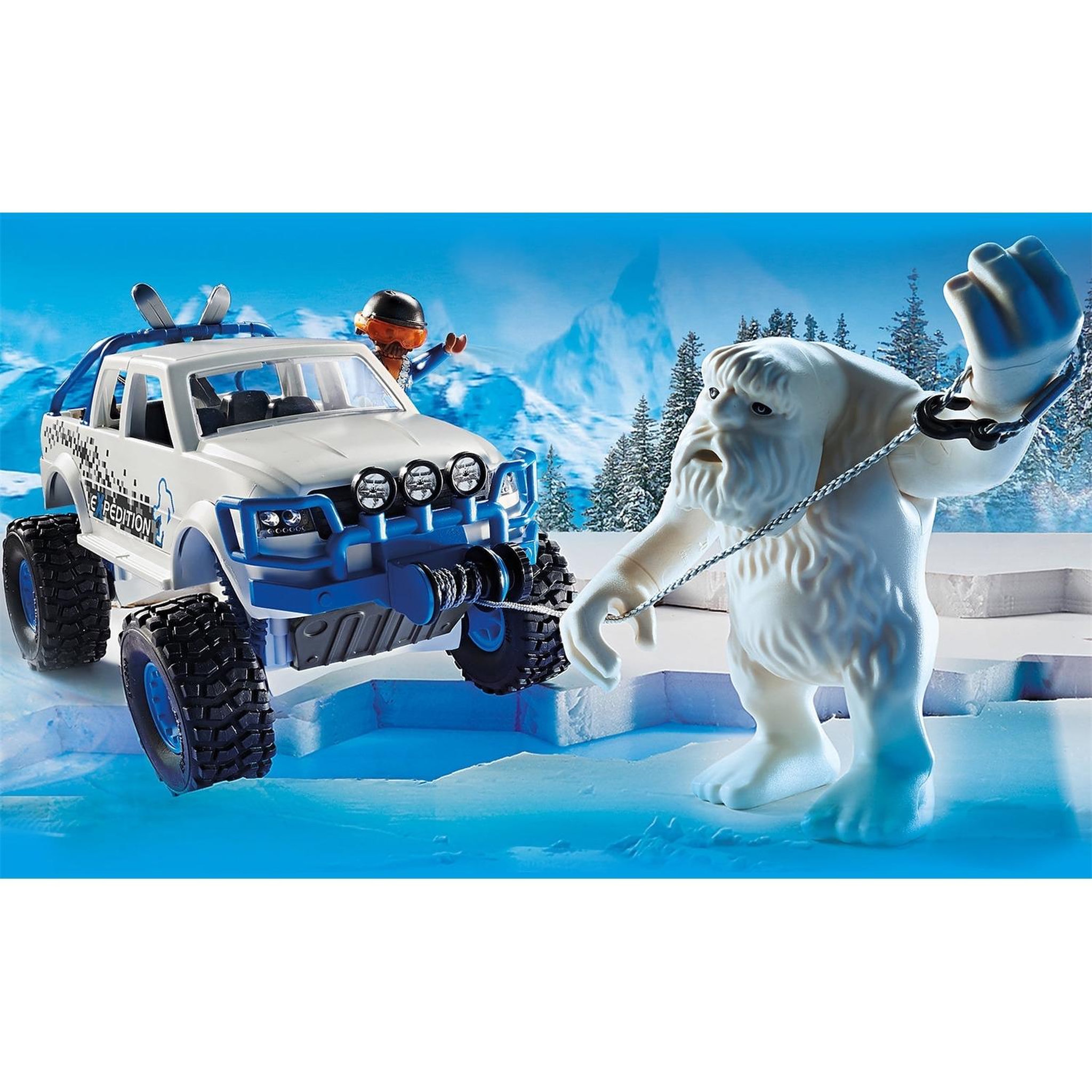 Voir la diapositive 5 : PLAYMOBIL Snow Beast Expedition - Expédition de la Bête des Neiges