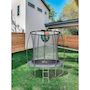 Voir la diapositive 2 : Habitat et Jardin Trampoline avec filet intérieur  jumper  - Ø 4,88 m - Gris