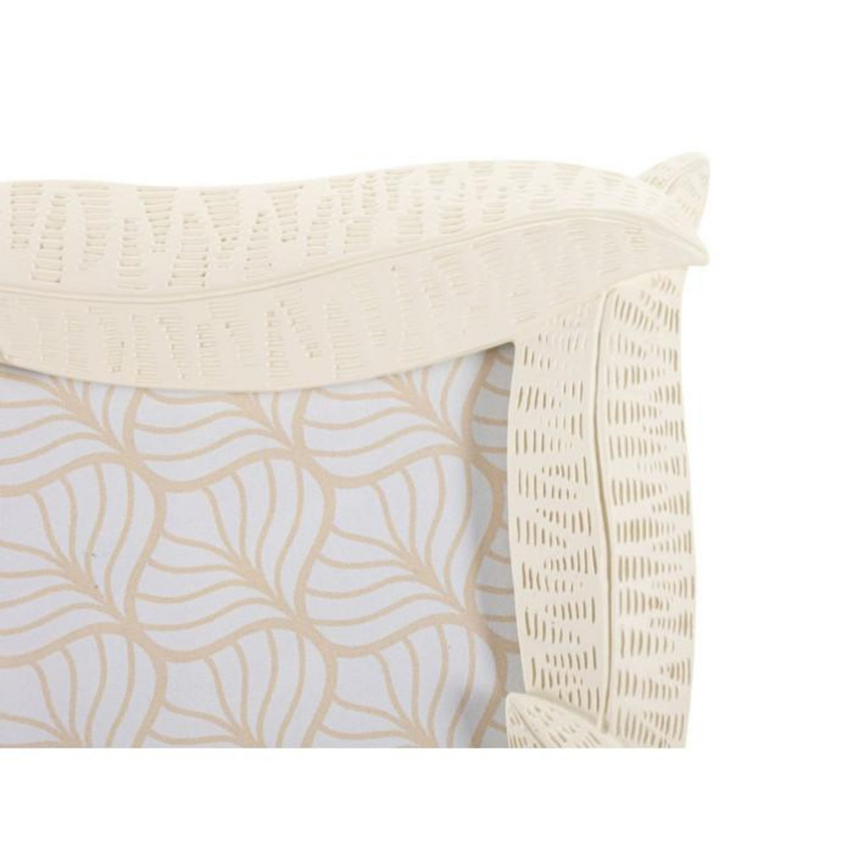 Paris Prix Cadre Photo Déco Feuilles  Snake  15x20cm Crème