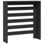 Voir la diapositive 5 : VIDAXL Cache-radiateur noir 78x20x82 cm bois d'ingenierie