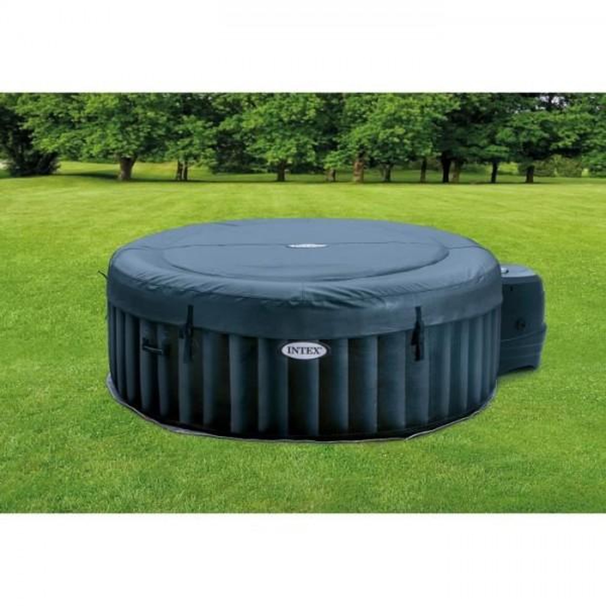 Voir la diapositive 3 : INTEX Spa gonflable INTEX - Blue Navy - 196 x 71 cm - 4 places - Rond - 28430EX