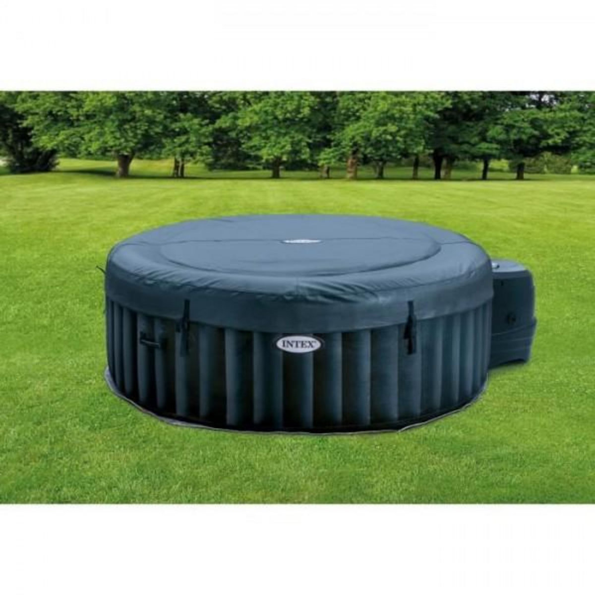 INTEX Spa gonflable INTEX - Blue Navy - 196 x 71 cm - 4 places - Rond - 28430EX