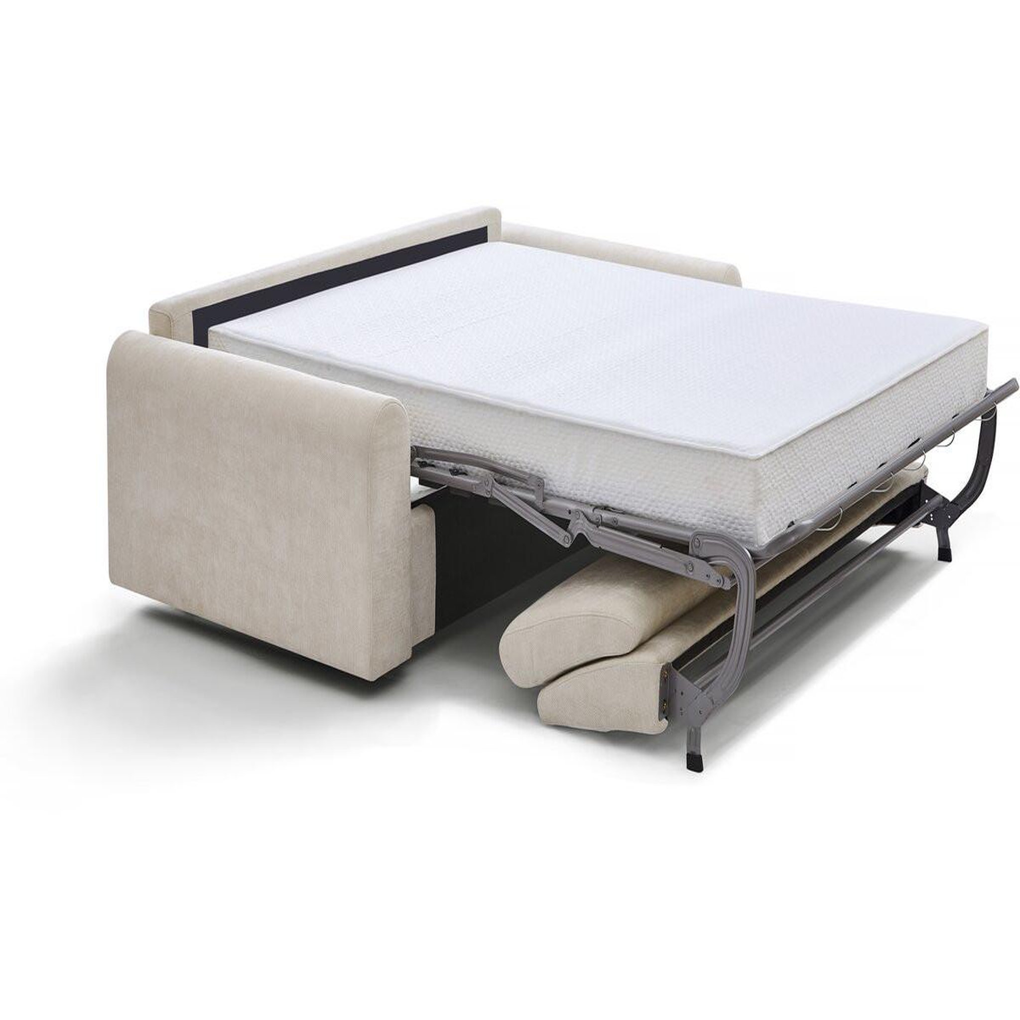 Voir la diapositive 3 : Habitat et Jardin Canapé lit convertible express  isadora  - matelas 18 cm - couchage 140 cm - 3 places - beige