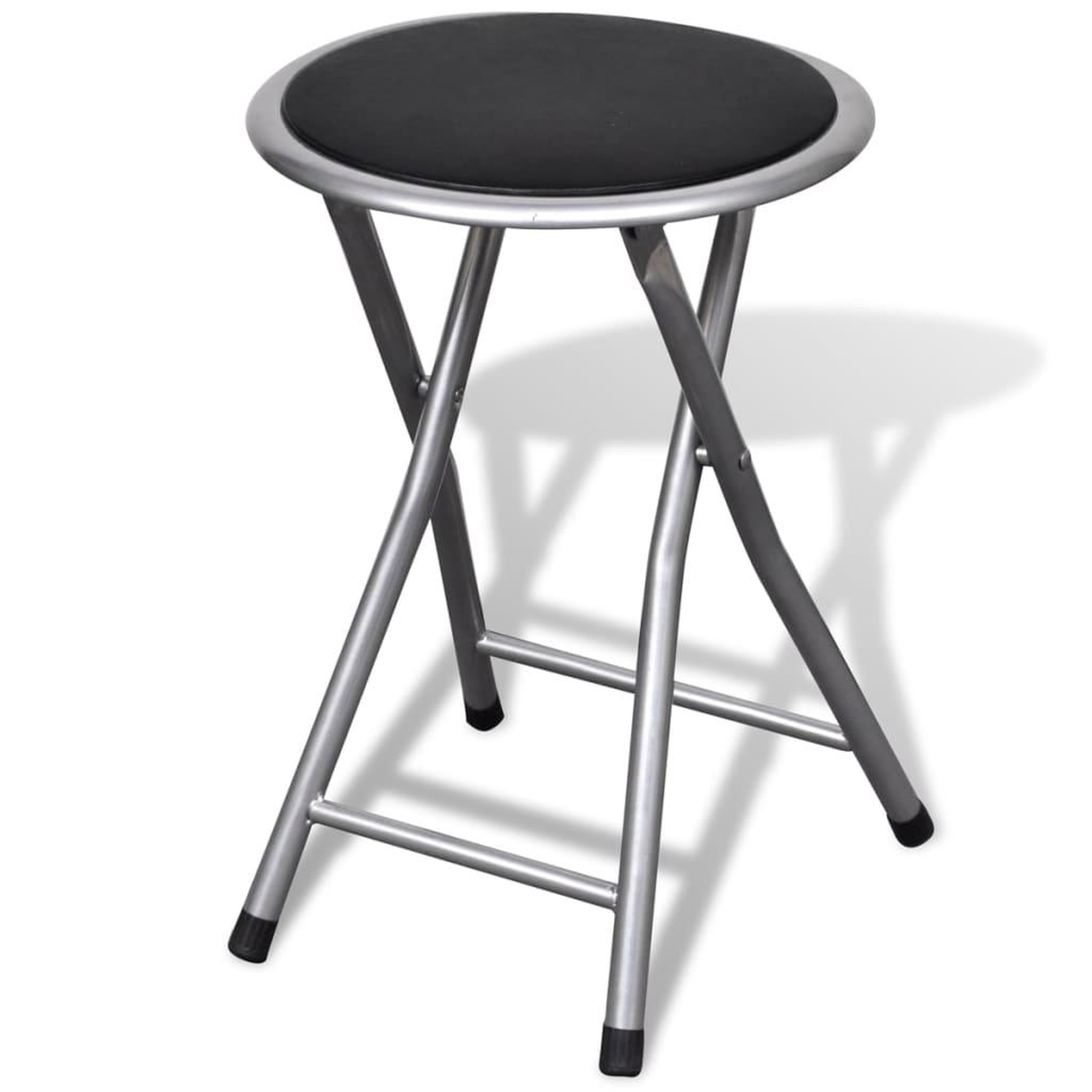 Voir la diapositive 3 : VIDAXL Tabourets de pliables lot de 4 similicuir