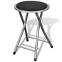 Voir la diapositive 3 : VIDAXL Tabourets de pliables lot de 4 similicuir