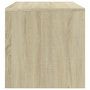 Voir la diapositive 5 : VIDAXL Table de chevet chene sonoma 40x30x30 cm Bois d'ingenierie