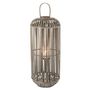 Voir la diapositive 2 : Paris Prix Lanterne Déco en Bois  Calvo  96cm Gris